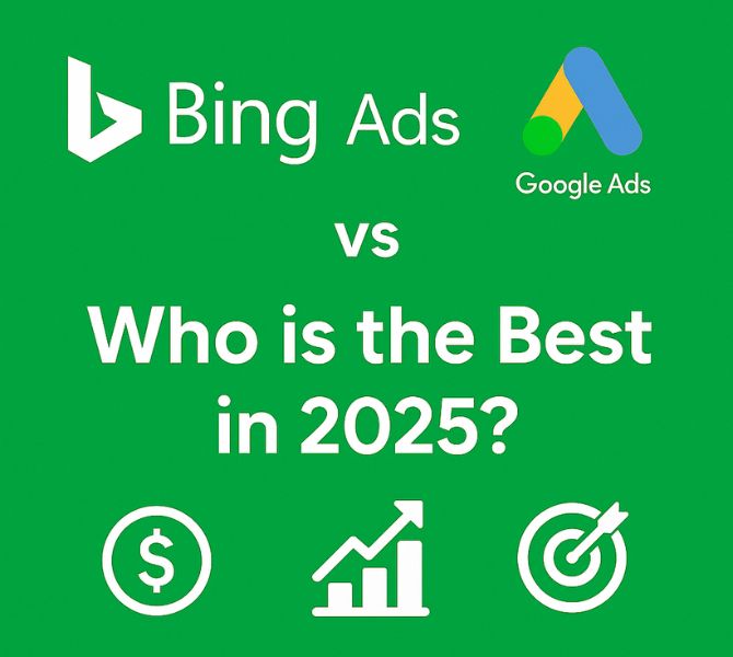 Bing Ads vs Google Ads in 2025